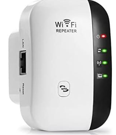 Clean white Wifi booster + extender